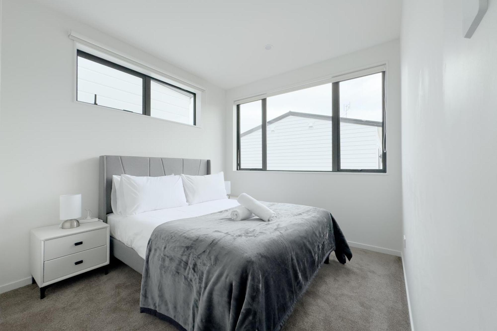 Modern 3-Bds Townhouse In South Auckland 빌라 외부 사진