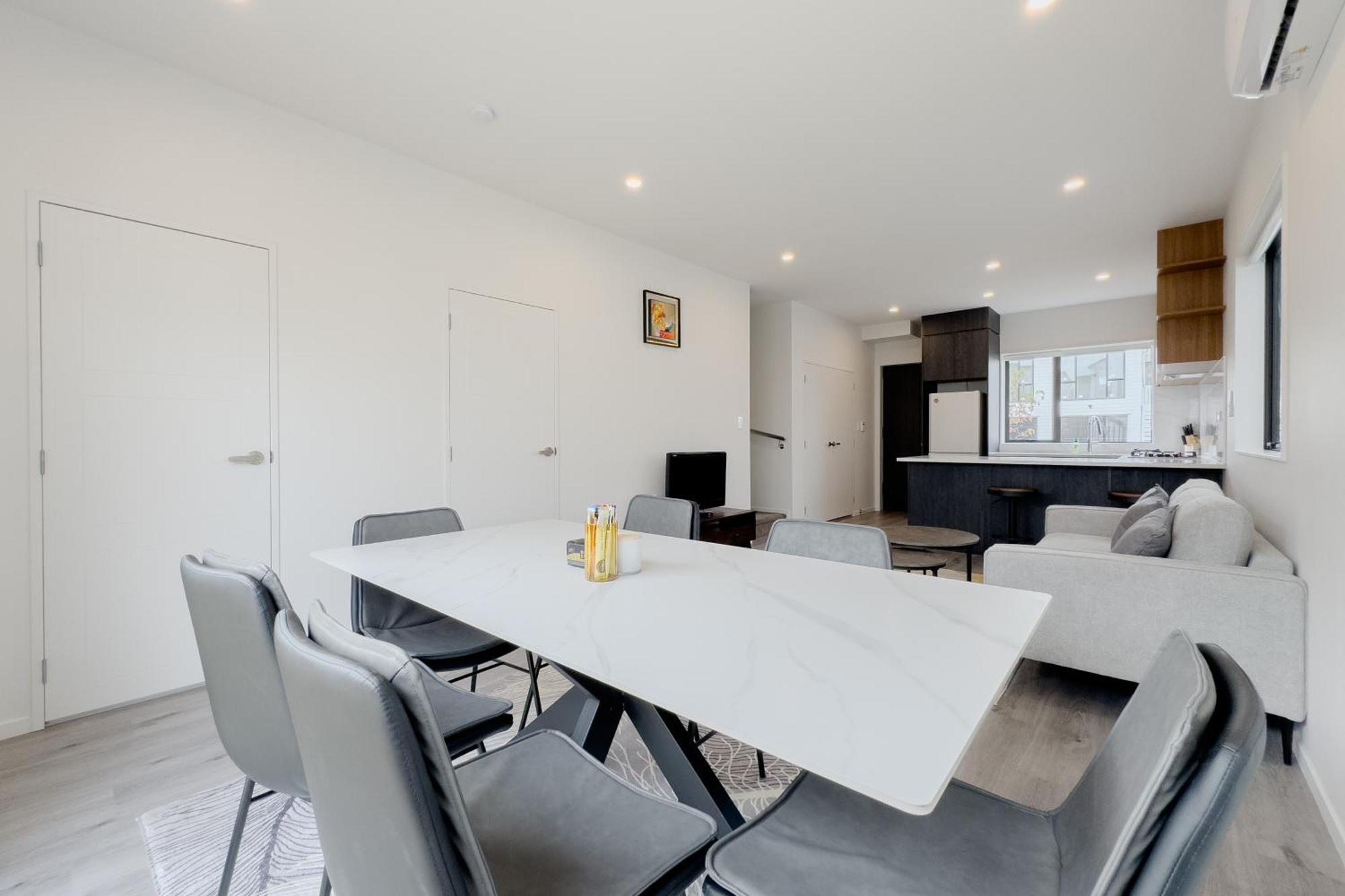 Modern 3-Bds Townhouse In South Auckland 빌라 외부 사진