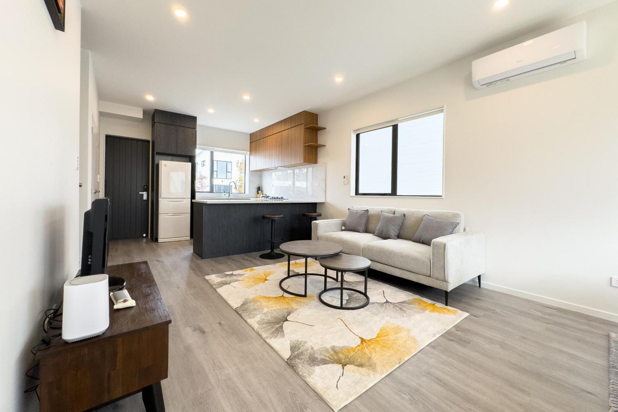 Modern 3-Bds Townhouse In South Auckland 빌라 외부 사진
